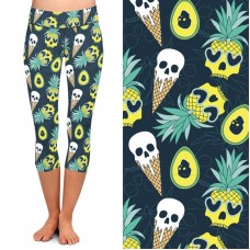 Summer Skulls - Capri (Size 3) - SALE!!!