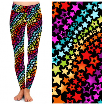 Rainbow Stars (Size 2)